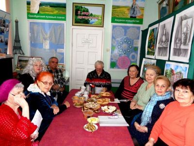 Рождественская встреча поэтического клуба «Лира» в Музеи истории ВОИ и творчества инвалидов