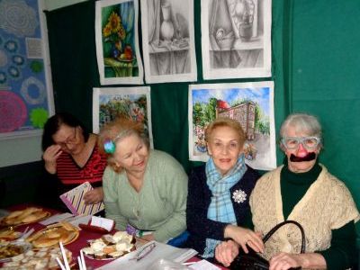 Рождественская встреча поэтического клуба «Лира» в Музеи истории ВОИ и творчества инвалидов