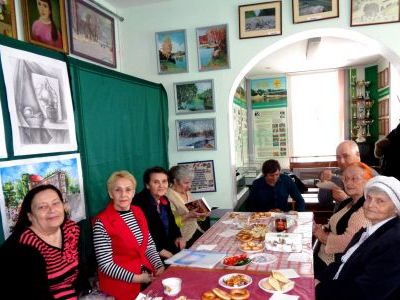 Встреча поэтического клуба "Лира" ко Дню Защитника Отечества