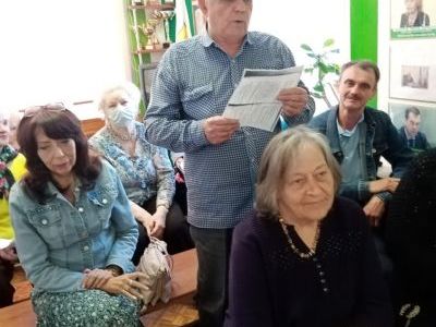 Литературные чтения «Золотая осень» в поэтическом клубе «Лира»